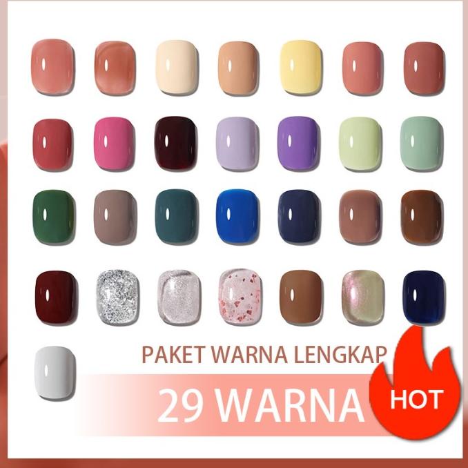 Kutek gel UV MY DANCE set lengkap full 29 warna