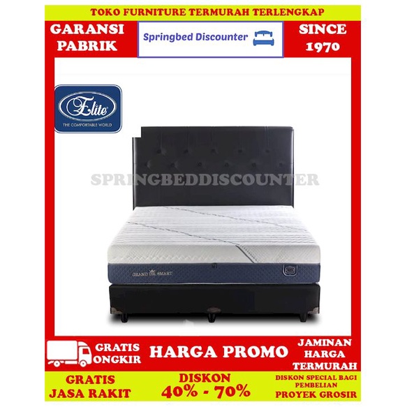 Springbed Spring Bed Kasur Elite Grand Dr Smart KirimPJawa 100x200 Set