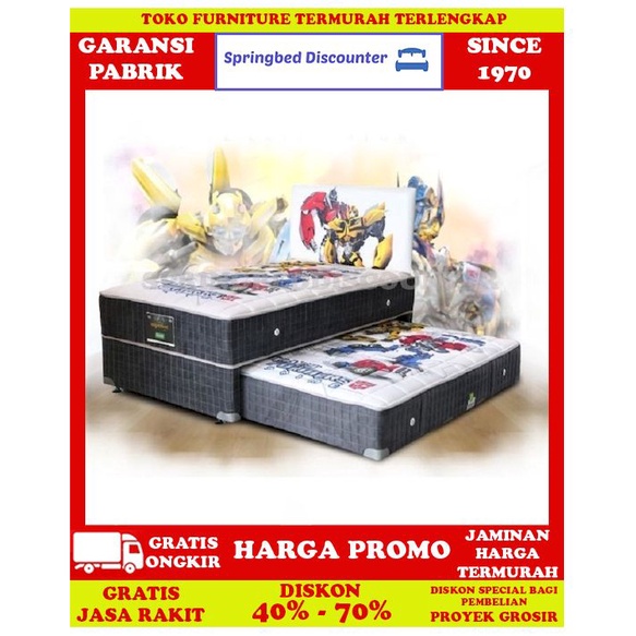 Springbed Kasur ELITE SERENITY TRANSFORMER 2in1 2 in 1 120x200 Set