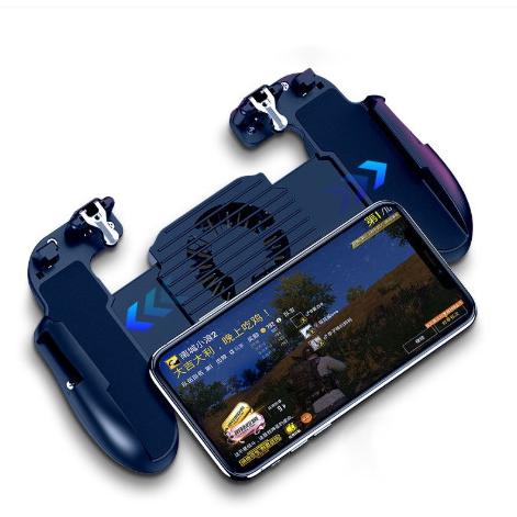 Gamepad Hp Smartphone Dengan Kipas Dan Tombol Untuk Game Pubg