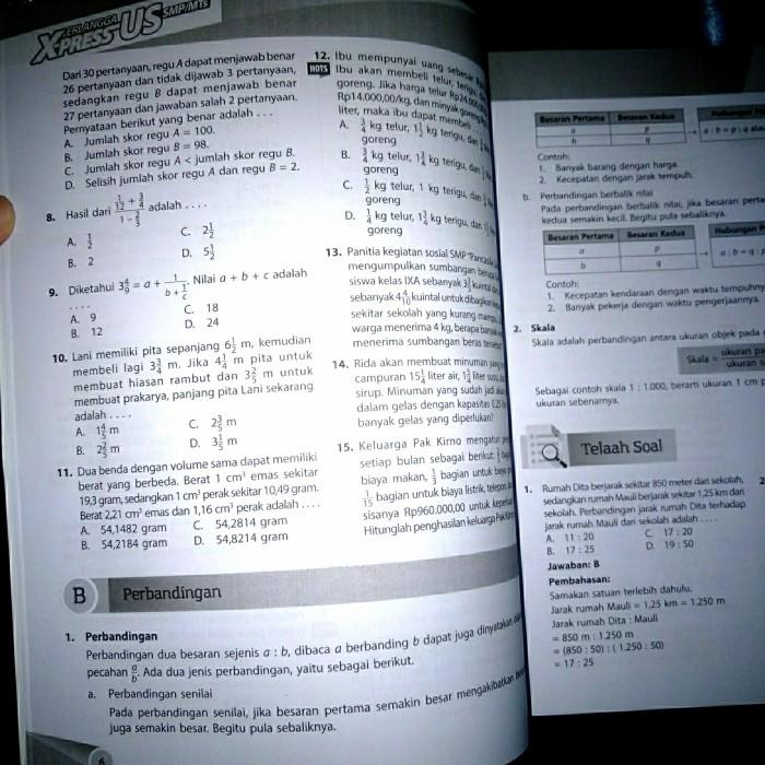 

Buku Kelas 9 Kumpulan Soal Matematika SMP Mts xpress un Erlangga 2021 Best Seller
