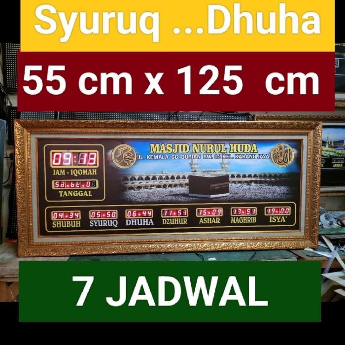 jam sholat digital masjid android hp seting