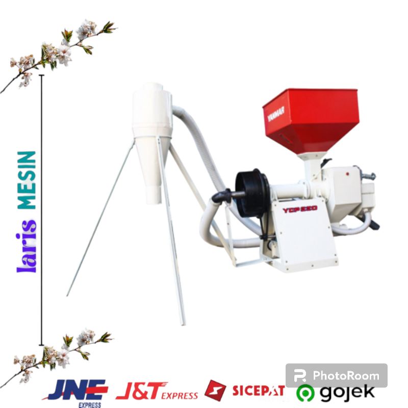 Mesin Rice Polisher Merek Yanmar Type YCP 220 Pemutih Beras YCP 220