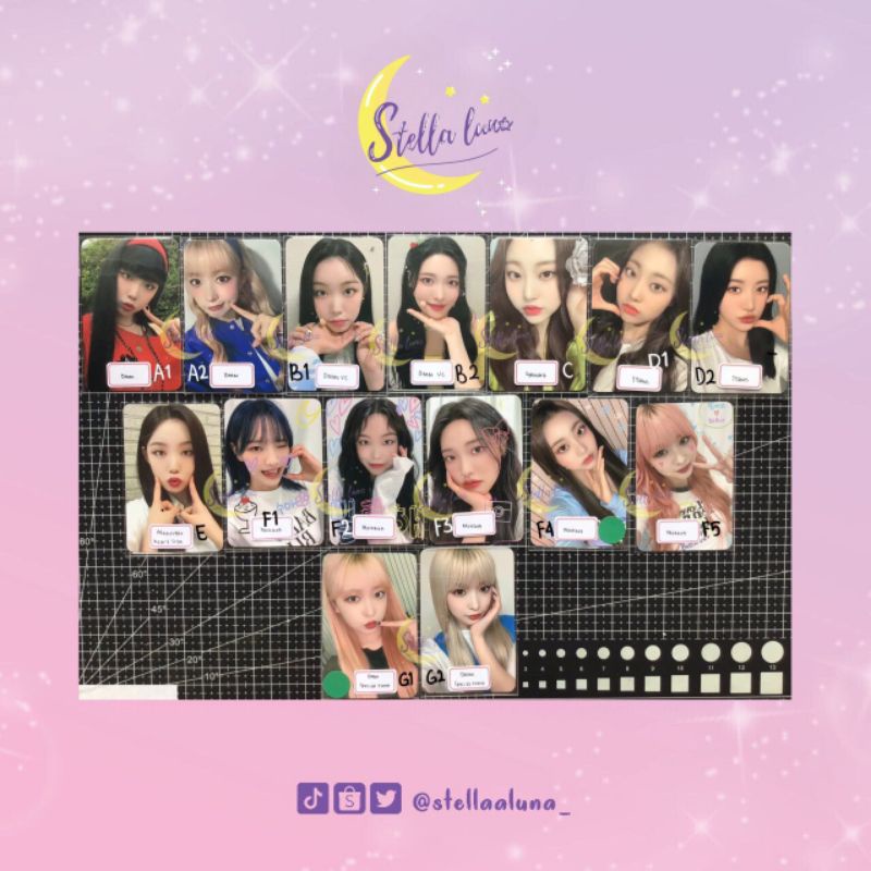 BILLLIE PATBINGSU PATBINGSOO PC BENEFIT Sua/Suhyeon/Haram/Sheon/Siyoon/Haruna