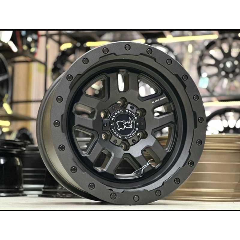 Velg Mobil Black Rhino Barstow R18 untuk Fortuner Pajerosport Hilux