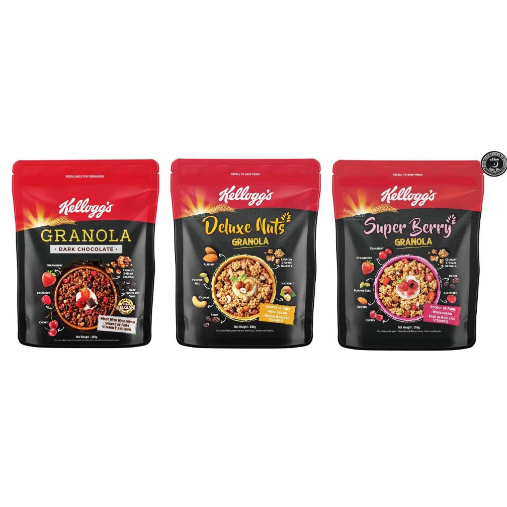 

Makanan Sehat Kellogg's Granola source of Fibre, Vitamin E and Iron Best Seller