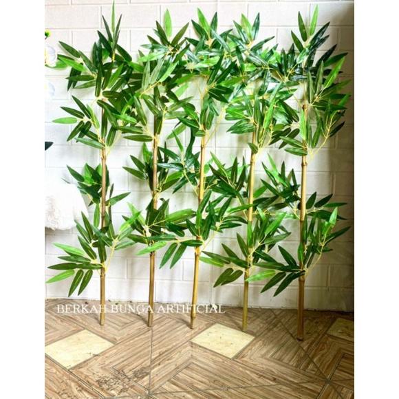Recomend Batang Bambu Artificial 100cm/pohon plastik/ pohon bambu/ bambu partisi/ bambu Artificial/ dekorasi ruangan/ sekat ruangan/ hiasan rumah/ pohon plastik/ bambu / bambu hias/ hiasan dekorasi/ bambu kuning/ bambu plastik ..