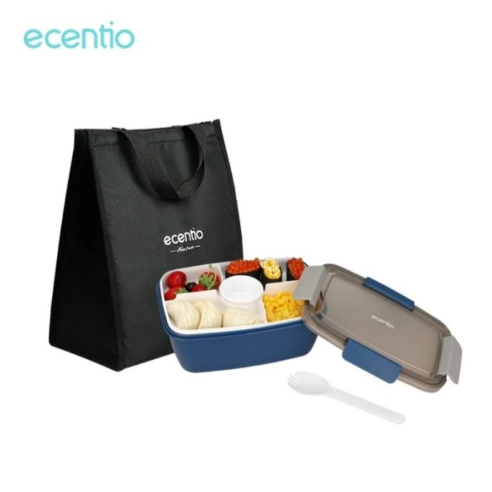 

Ecentio Kotak Bekal / Makanan Lunch Box Set 2000Ml