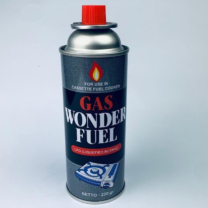 GAS ISI WONDER FUEL 220gr * GAS PORTABEL