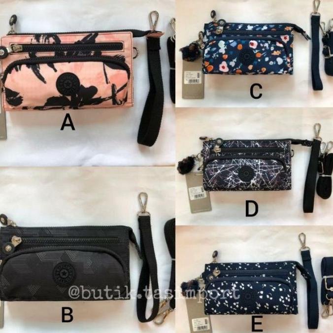 DOMPET WANITA DOMPET KIPLING UKI PREMIUM - DOMPET PANJANG SELEMPANG WANITA EL09I09A82L