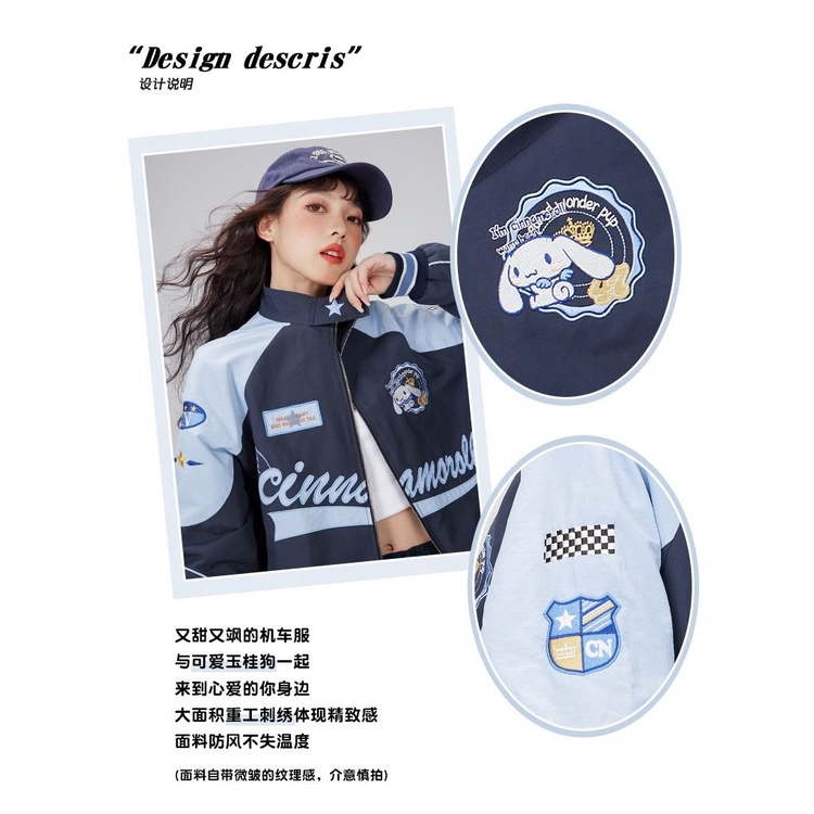 [✅BISA COD] #Sisjuly# Jaket biker wanita / setelan tinju biker vintage Amerika wanita / seratus jake