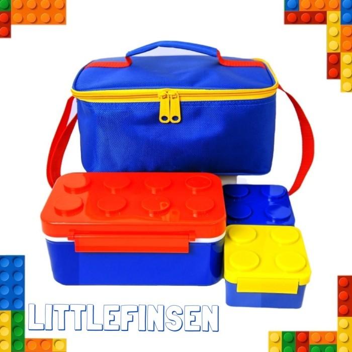 Terlaris Kotak Makan Lego/Lego Lunch Box Set/Kotak Makan Anak Lucu
