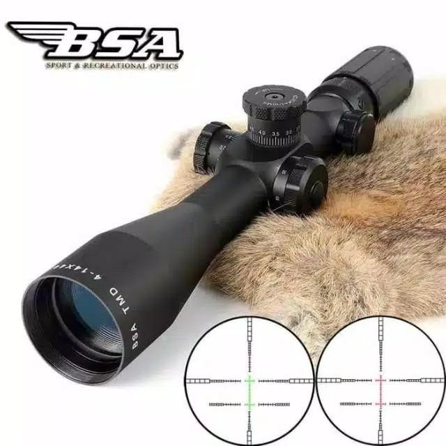 Terlaris Telescope Bsa Tmd 4-14X44 Ir