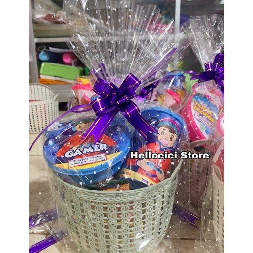

✨MEGA ⚡ALE✨ BINGKISAN SNACK KERANJANG TUTUP + PARCEL SNACK KEMASAN ULTAH
