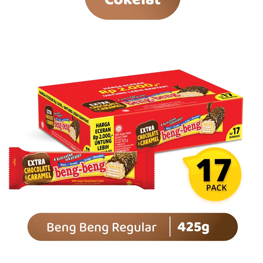 

Discount | HJ6 | Beng Beng Regular 17 Pcs @25Gram