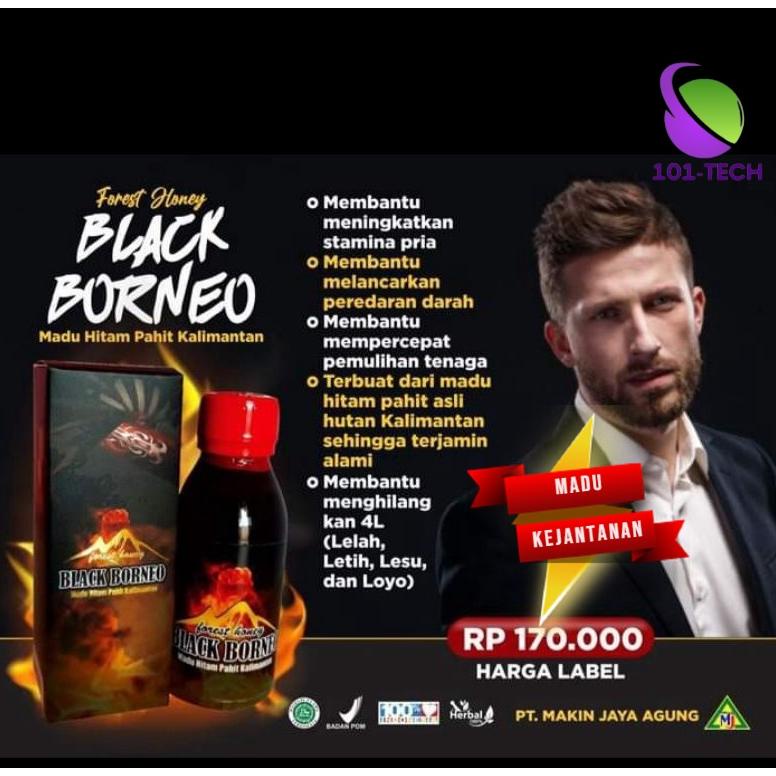 

Madu Black Borneo 1 Botol 120ml Orijinal MJA 101-Tech Best Seller