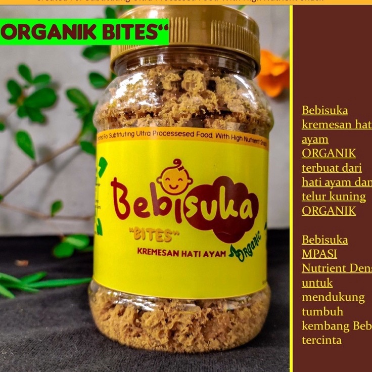 

Discount | KI3 | KREMESAN HATI AYAM ORGANIK BEBISUKA | SNACK TINGGI NUTRISI