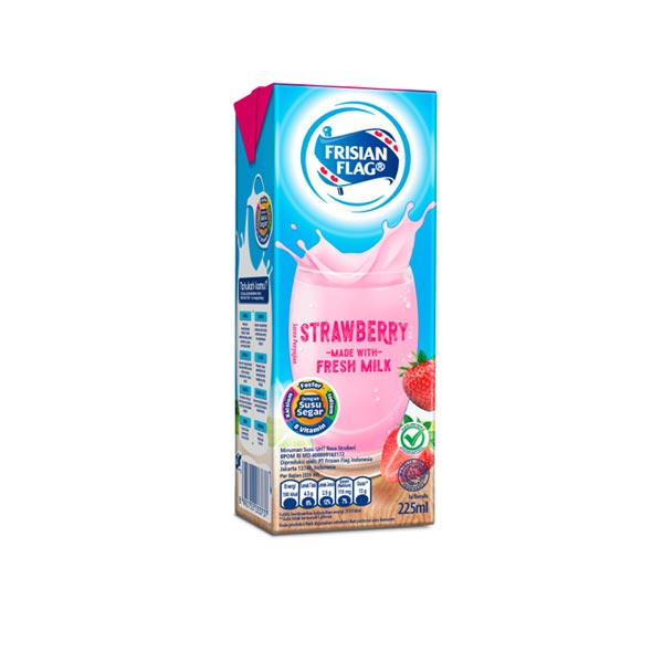 

FRISIAN FLAG UHT STRAWBERRY 225 ML - SUSU