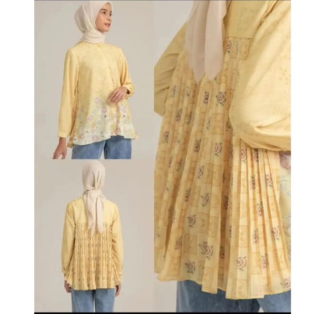 Ria Miranda Lica top yellow