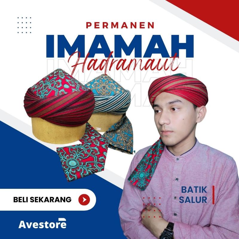 Imamah Permanen Hadramaut Batik salur
