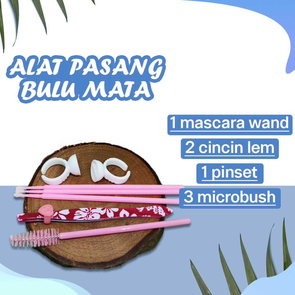 Alat pasang bulu mata eyelash extension lengkap 7 in 1