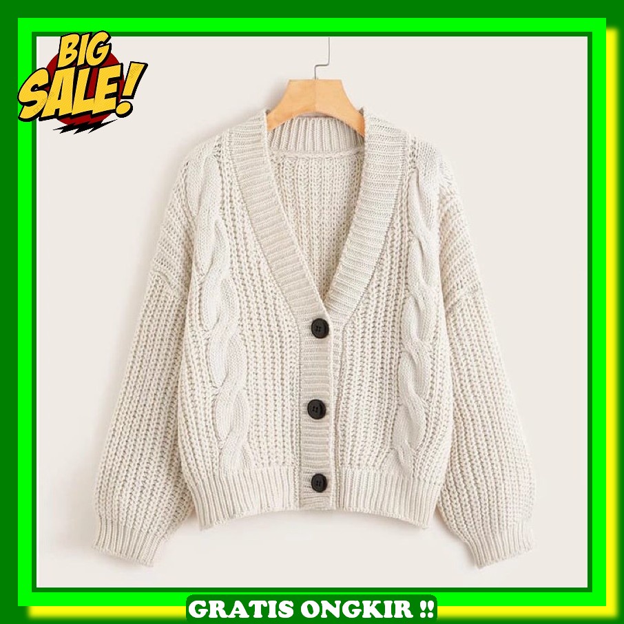 Cardigan Rajut Korea Kardigan Terbaru Import Outerwear Cewek Cadigan Lengan Panjang Gardigan Korean 