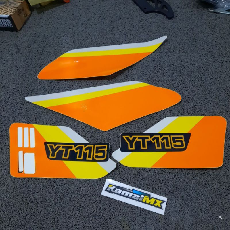 LIS STRIPING STICKER YAMAHA YT115 YT 115 FULLSET