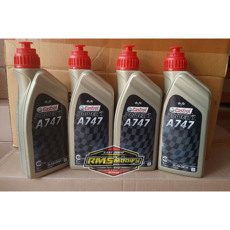 OLI SAMPING A747 Oli SAMPING CASTROL POWER 1 A747 ORIGINAL