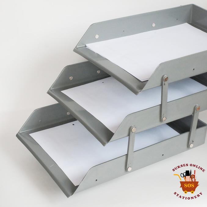 

Sos Elevated Tray Microtop 603 / Rak Dokumen / Rak Kertas / Rak Susun