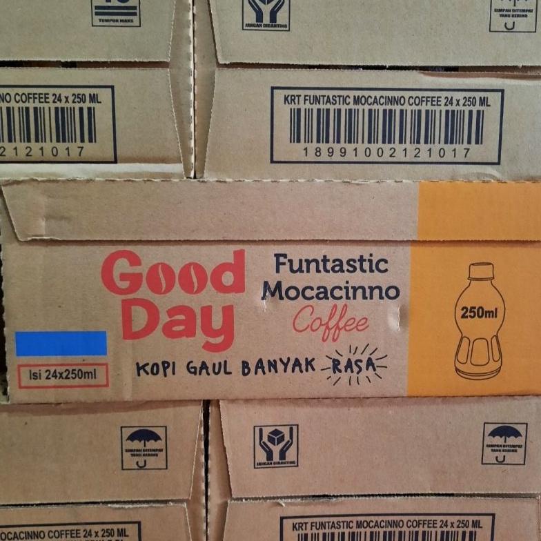 

GOOD DAY MOCACINNO BOTOL 250ML 1 DUS ISI 24 botol Best Seller
