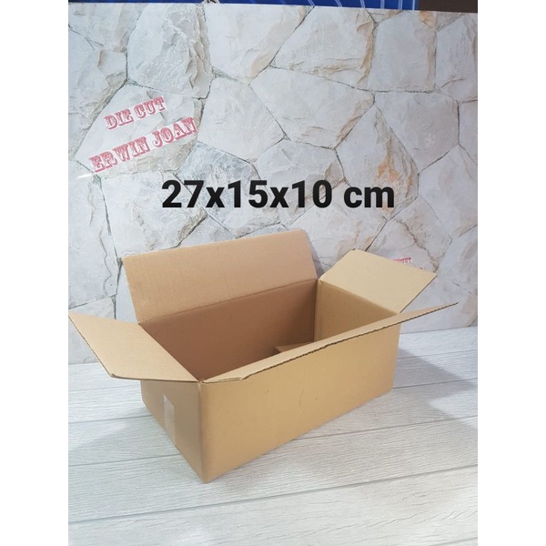 

Kardus / Box / 27x15x10 cm / Karton Polos Baru ST