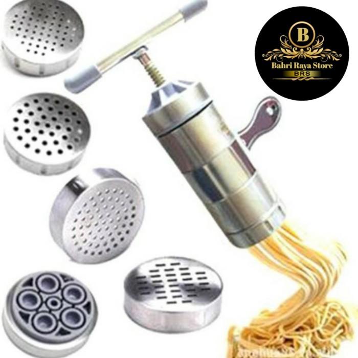 Asahan Alat Pembuat Mie Manual Press Mesin Pembuat Spageti / Buah Manual