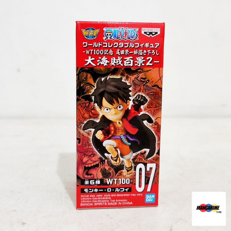 Wcf One Piece The Great Pirates WT 100 Vol 1 Monkey D. Luffy - Action Figure One Piece