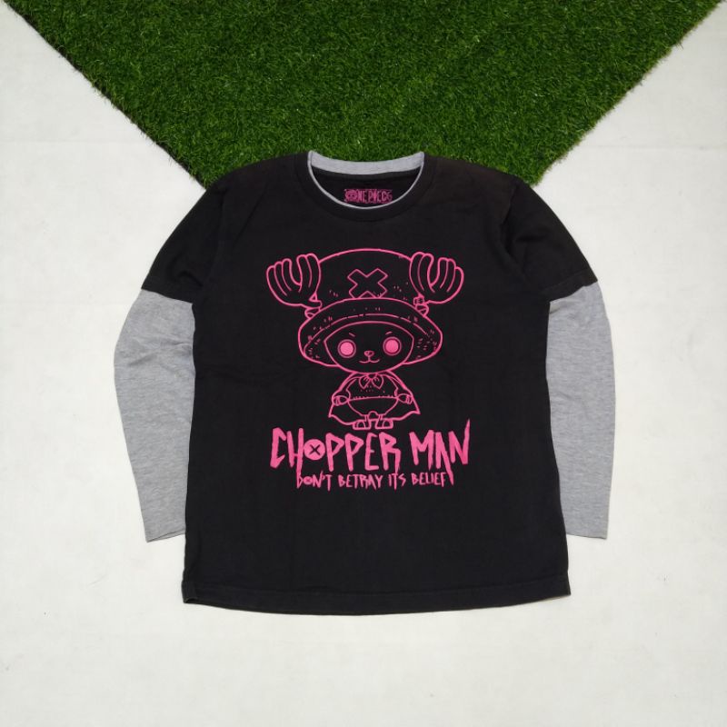 kaos anime one piece second bekas original branded casual