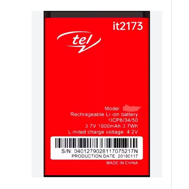 Batre for Itel it2173 Batrai it 2173 Baterai Baterry DIJAMIN SESUAI IKLAN