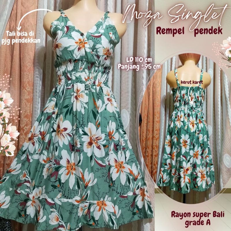 Dress Moza Singlet Rempel //Dress Moza Bali