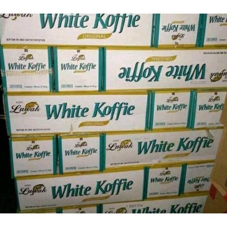 

LUWAK WHITE COFFE 200 BKS,SATU DUS Best Seller