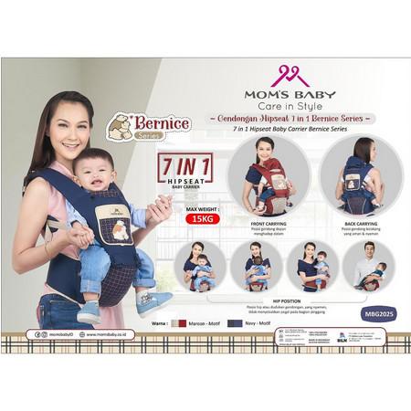 Gendoga Gendongan Bayi Hipseat Moms Baby Mbg 2025 Series Bernice
