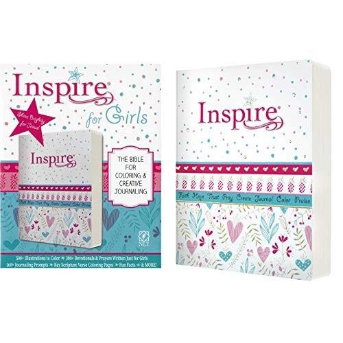Relgi Inspire Bible-Nlt : The Bible For Creative Journaling