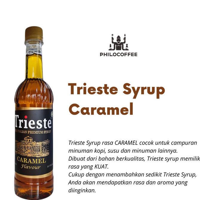 

Trieste Syrup Caramel 650ml | Sirup Karamel Trieste