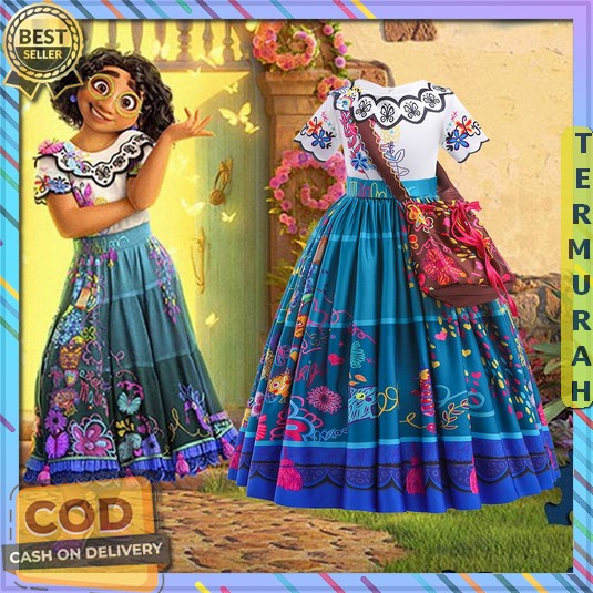 Kostum Mulan Disney Princess Murah Baju Pesta Pentas Kungfu Halloween L   Disney Princess Dress For 
