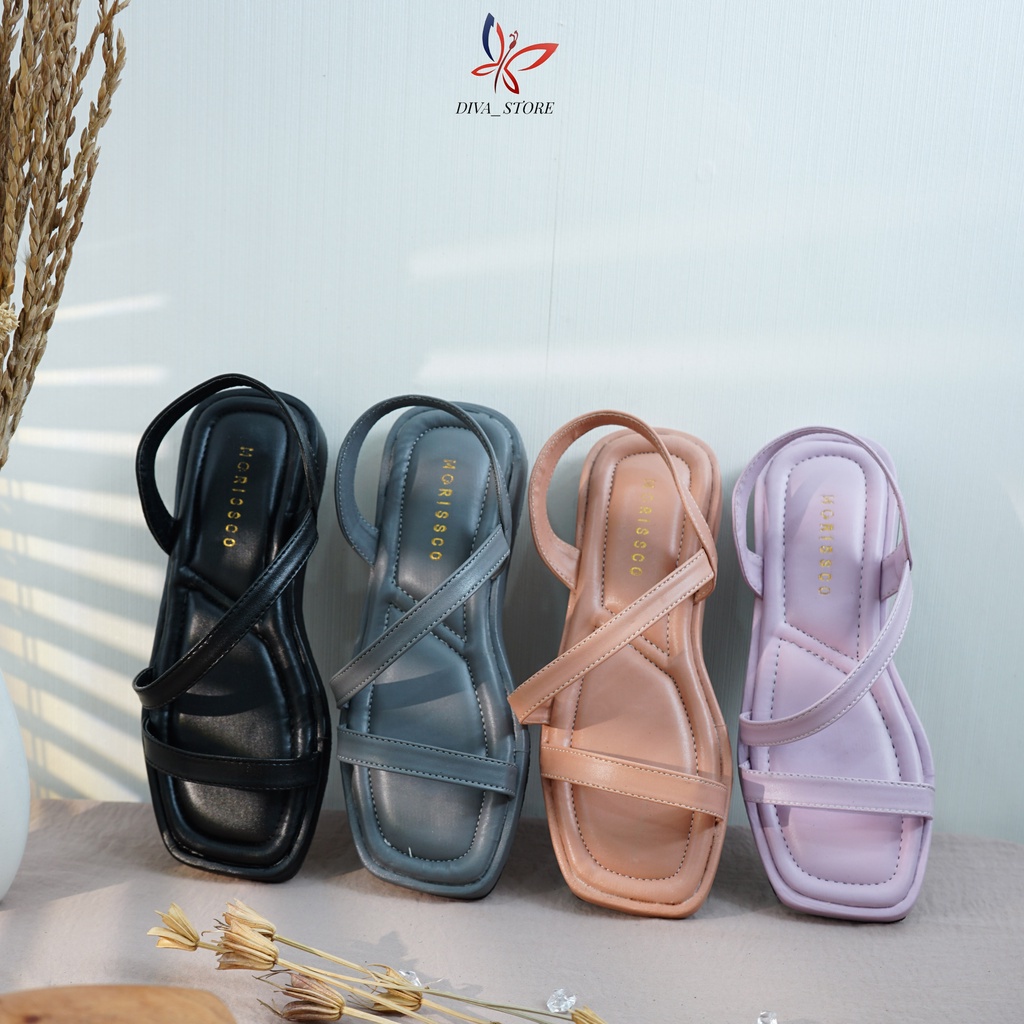 flash sale 7,7 Sendal Wanita VIRANIKA Tali Belakang Wanita  AB 06