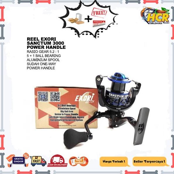 NEW  Reel Exori Sanctum 3000 Power Handle