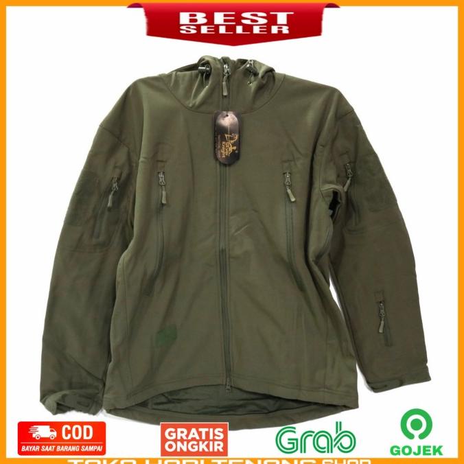 JAKET TAD WATERPROOF MERK SILVER KNIGHT ORIGINALJAKET TAD HIJAU IMPORT