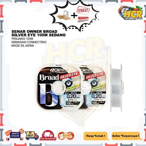 NEW  Senar Owner Broad Silver Eye 100M Kecil