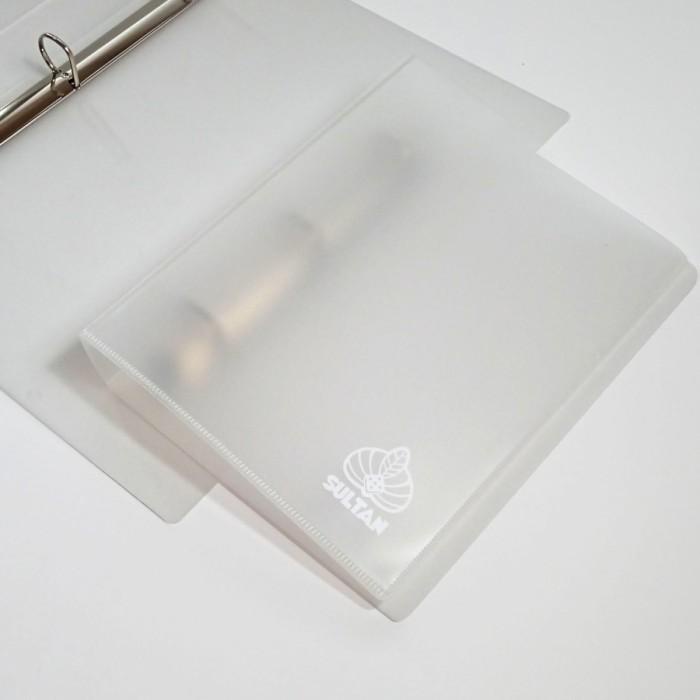 

Best Seller Sultan Transparent Ring Binder Matte 3 Rings A4 (9 Pocket)