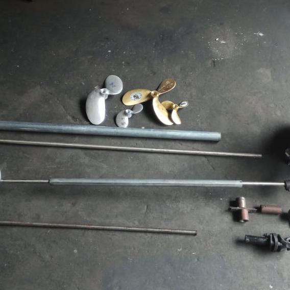 As Ketinting Mesin Tengah 1 Set Selongsong Kipas 6-7 Inch