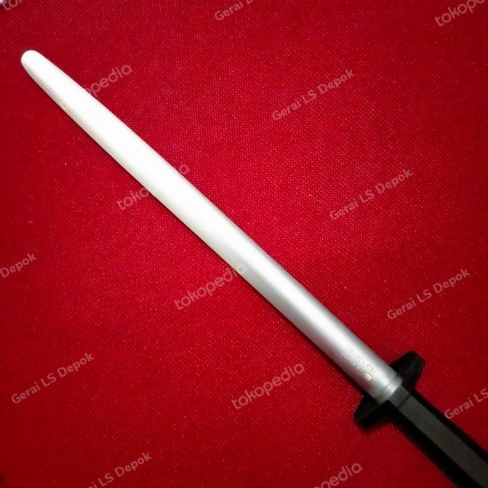 Asahan Pengasah Pisau Fdick Eurocut Sharpening Steel Fine Cut Oval 30 Cm