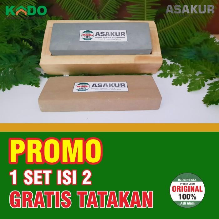 Asahan Alat Pengasah Pisau Batu Asahan Pisau Gunting Asli Alam