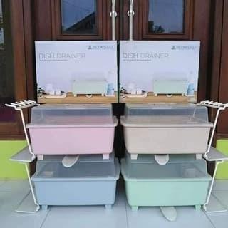 Dish Dryer Rak Pengering Piring Plastik Odd Olymplast